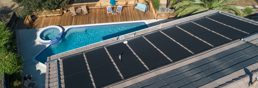 Chauffage solaire piscine