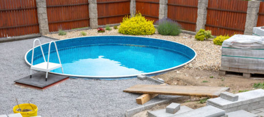 Piscine en béton