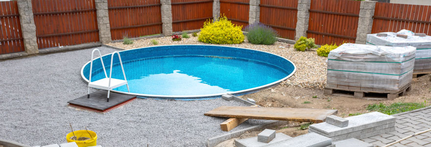 Piscine en béton